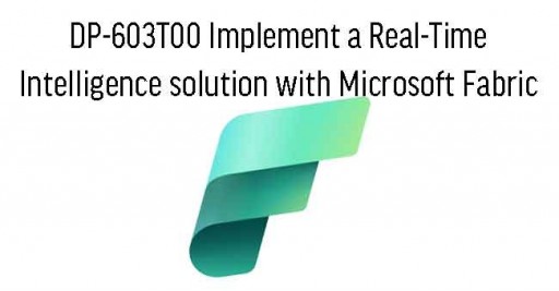 DP-603T00 Implement a Real-Time Intelligence solution with Microsoft Fabric
