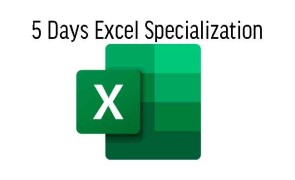 5 Days Excel Specialisation in Ghana
