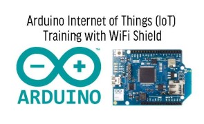 Arduino Internet of Things Training with WiFi Shield in Ghana