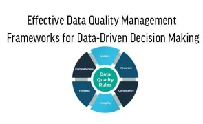 Effective Data Quality Management Frameworks for Data-Driven Decision Making